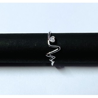 SILVER-plated premium quality  rings 3 pice