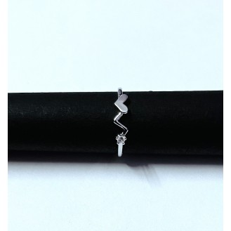 SILVER-plated premium quality  rings 3 pice